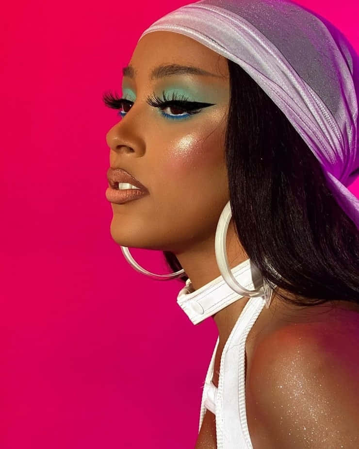 Співачка Doja Cat виступає на сцені Шпалери