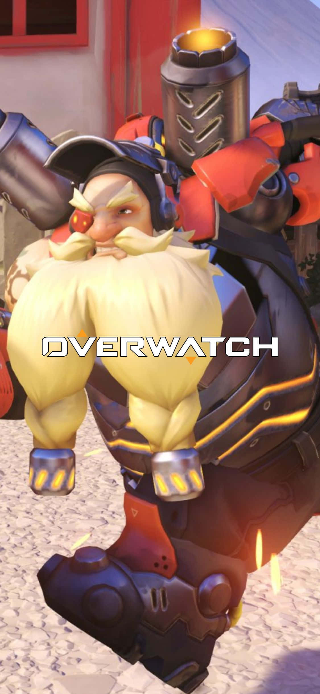 Сражайтесь с неумолимой ордой врагов с вашим iPhone X и Overwatch Шпалери