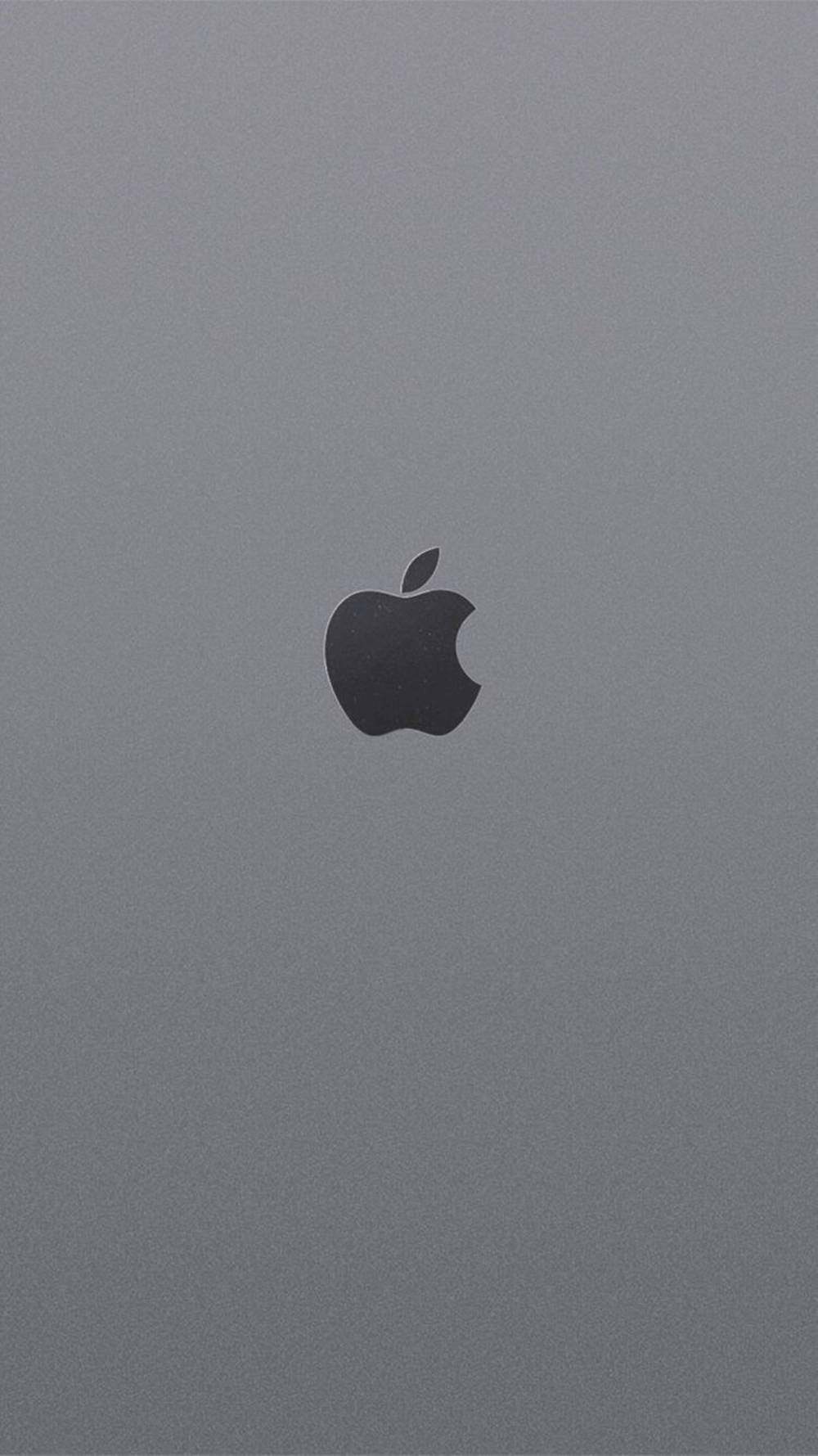 Сірий iPhone з логотипом Apple Шпалери