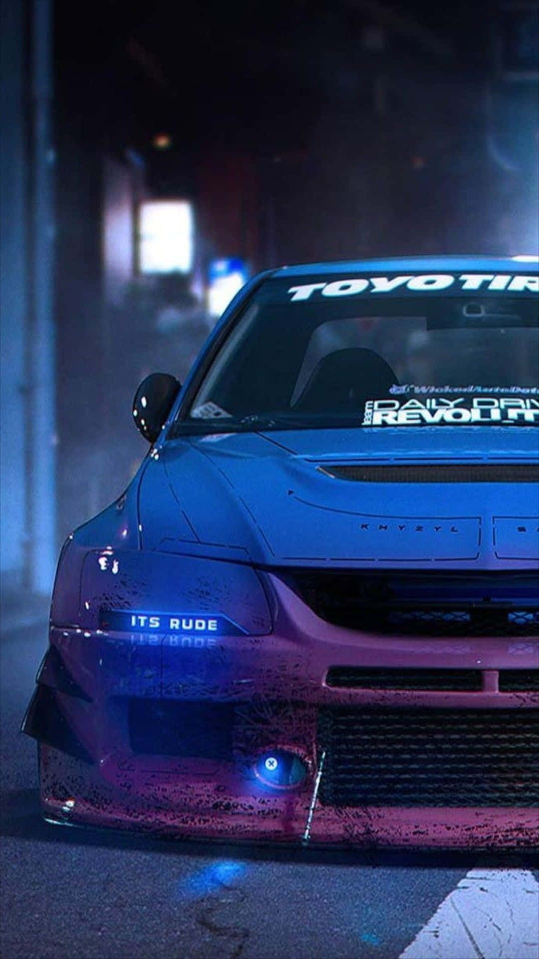 Тема заставки JDM для iPhone Шпалери