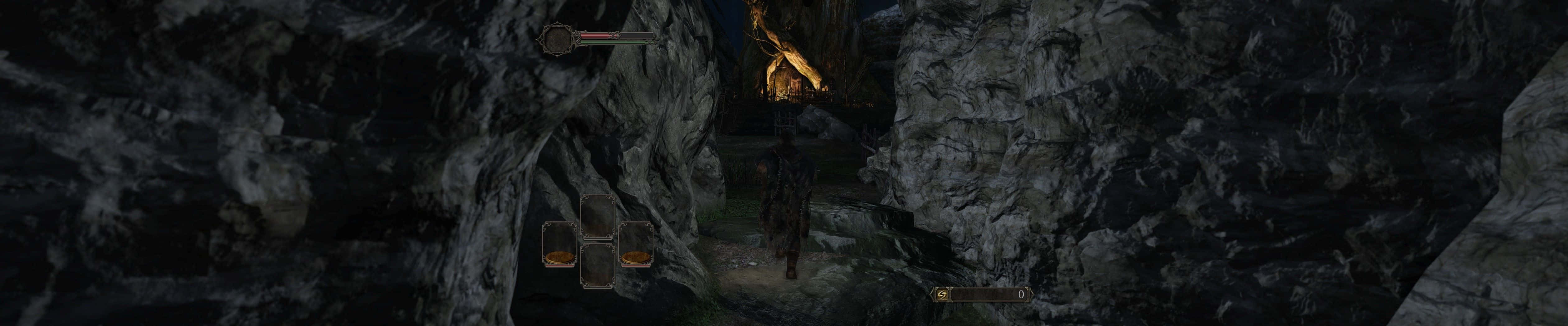 Темна подвійна та потрійна заставка Dark Souls Шпалери