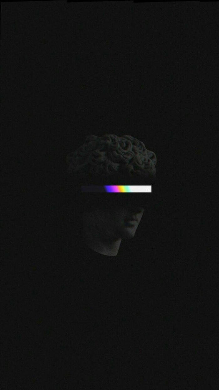 Темна трип-статуя Шпалери