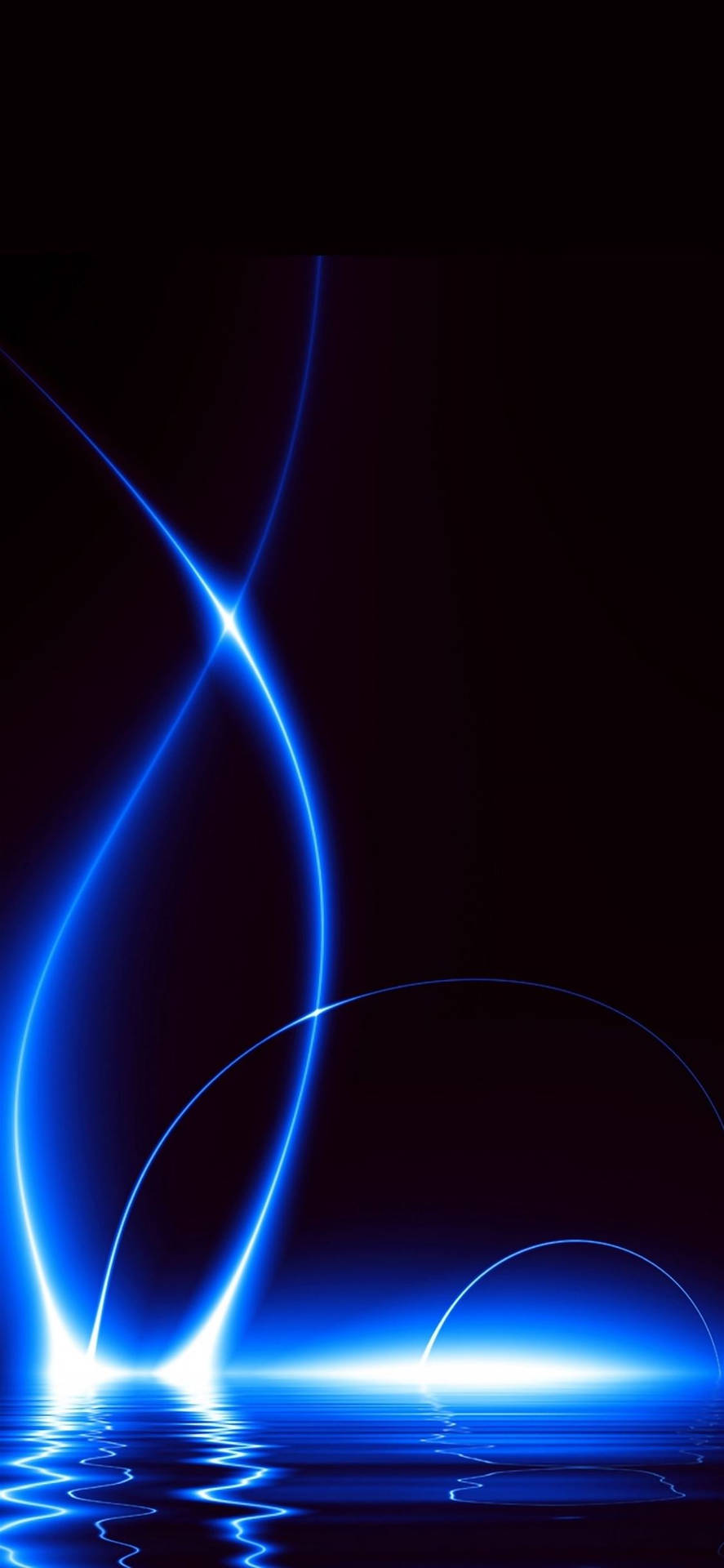 Темне синє світло для iPhone