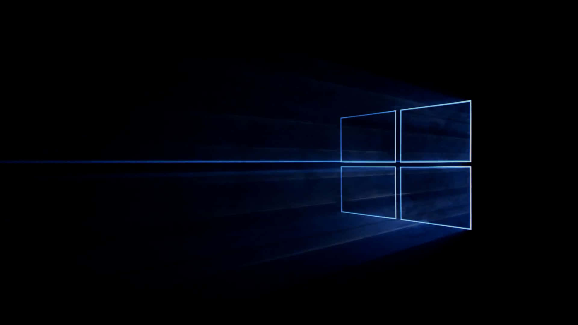 Темно-синій фон Windows 10 Шпалери