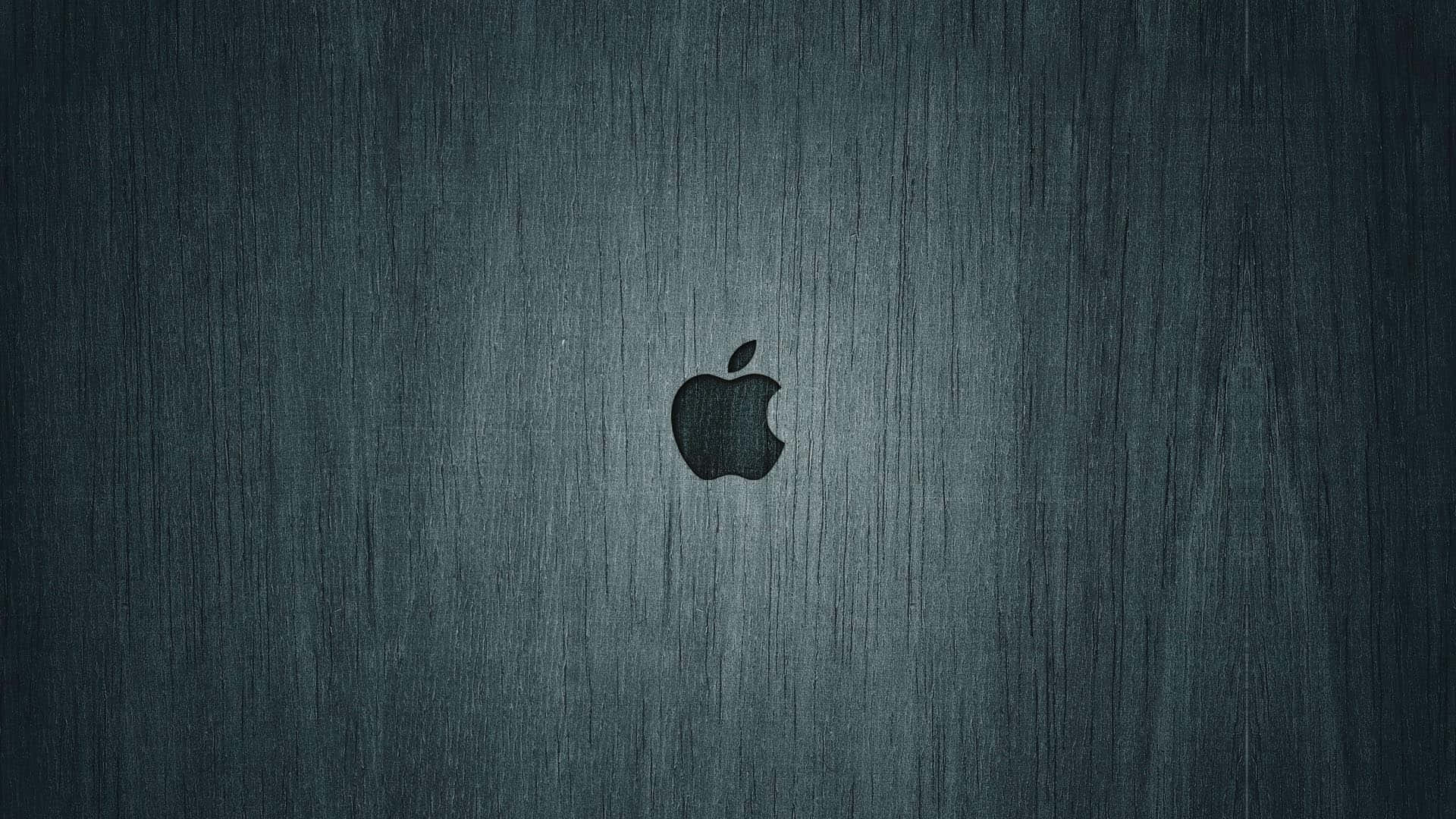 Темно-сіра дерев'яна поверхня HD Apple фон Шпалери