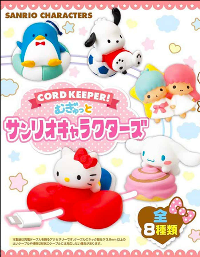 Тримачі для шнурів з персонажами Sanrio Шпалери