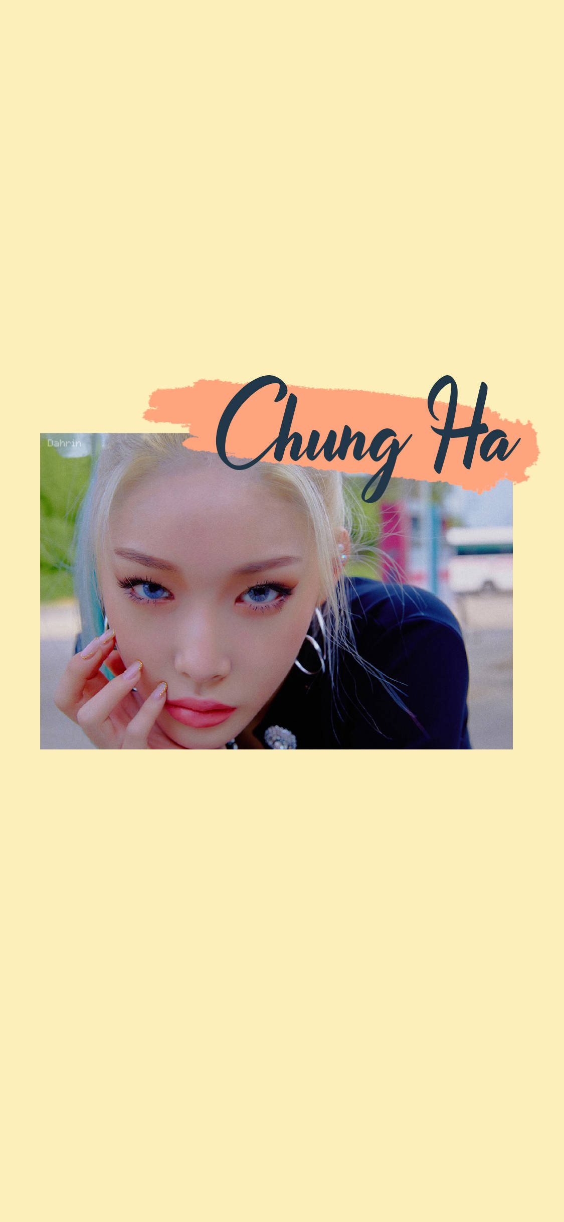 Фан-арт Chungha Шпалери