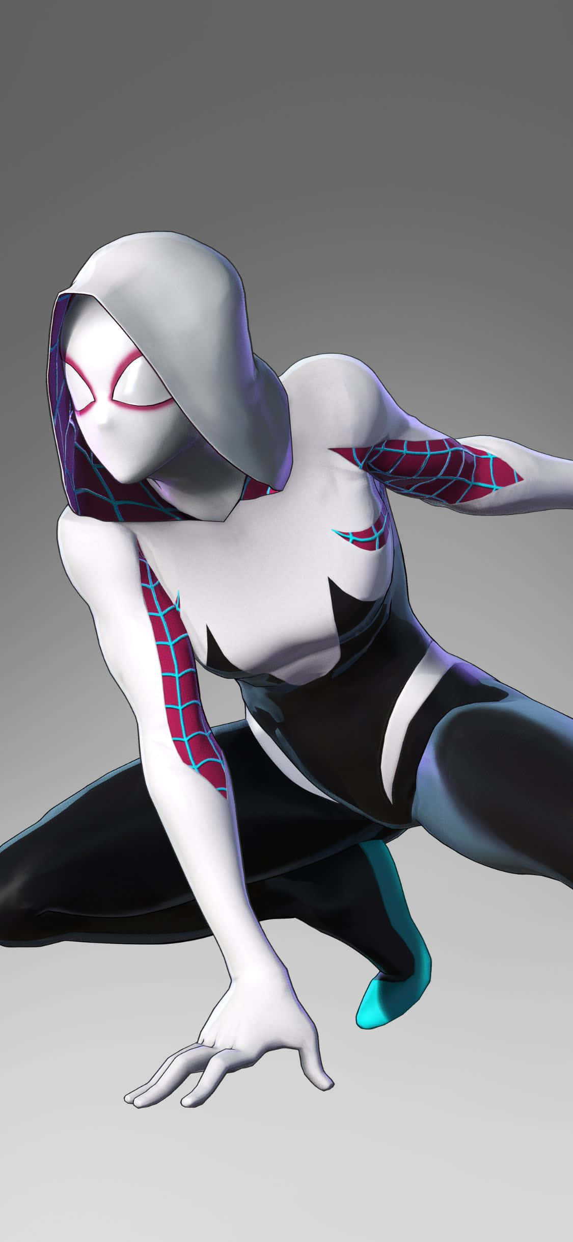Фон Ghost-Spider iPhone XS Marvel Шпалери