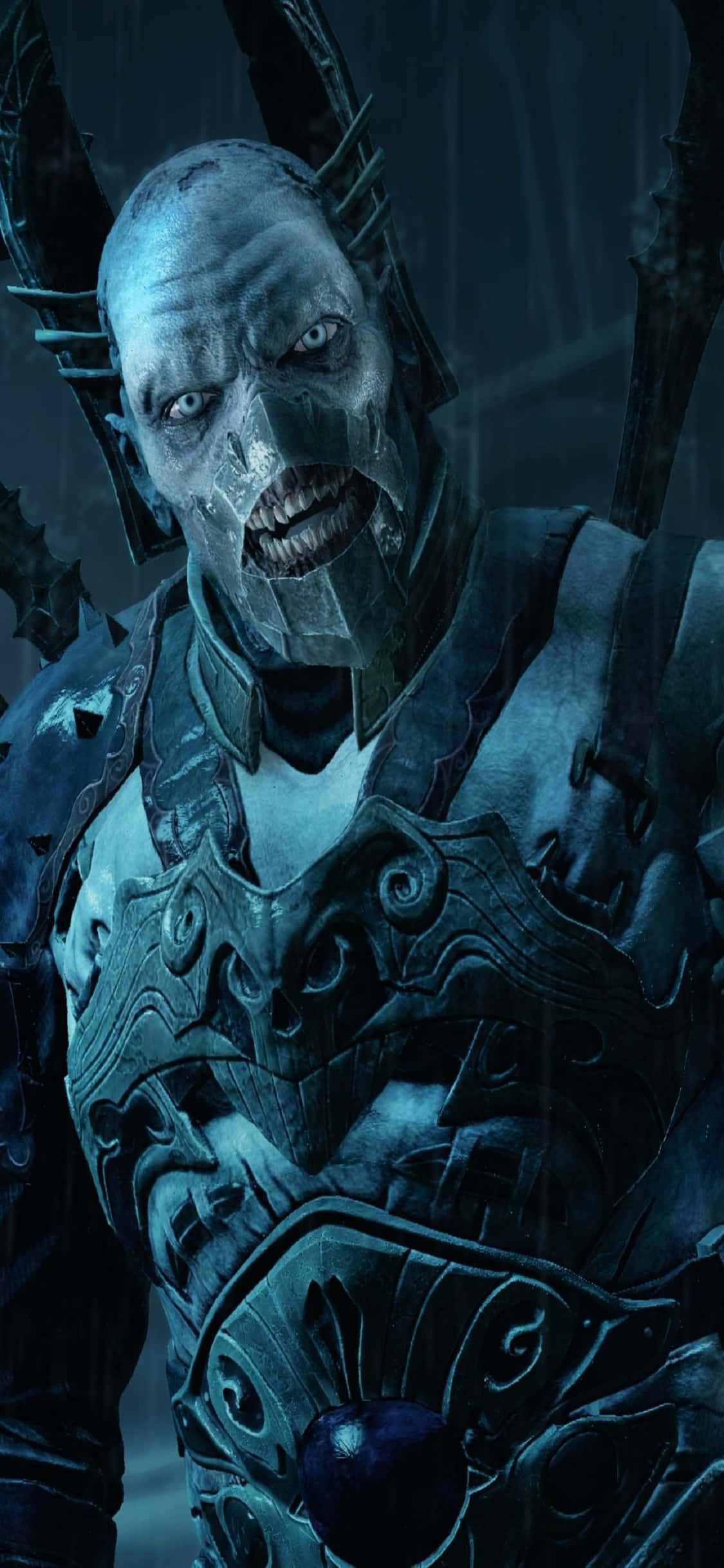 iPhone X Shadow Of Mordor Фон Башня Саурона Шпалери