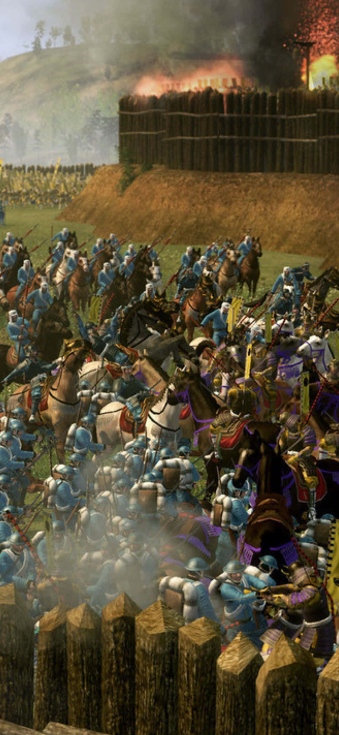Фон iPhone X Total War Shogun 2 Шпалери