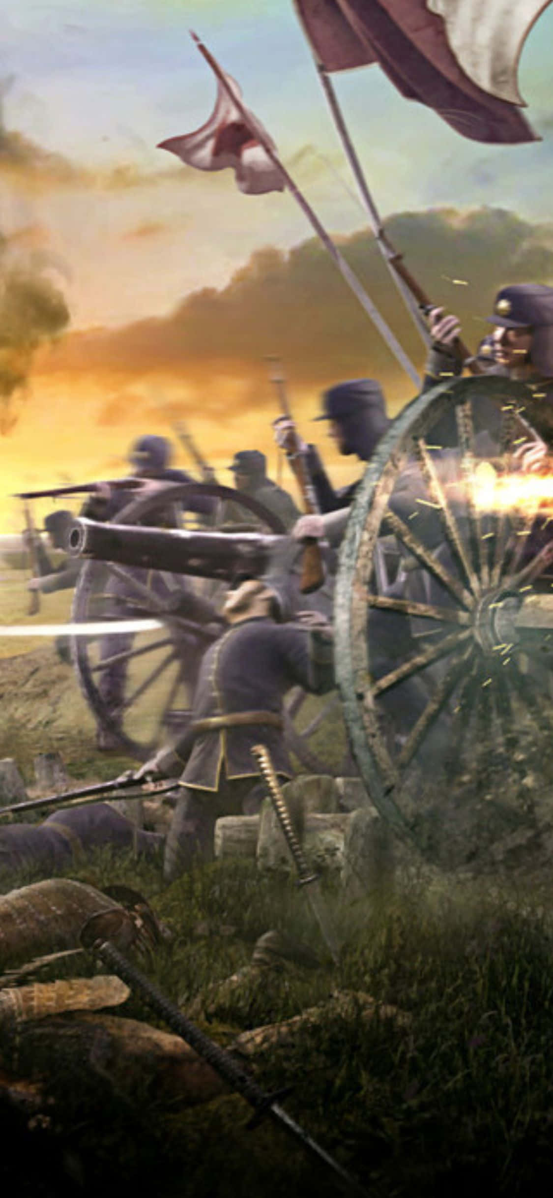 Фон для iPhone X Total War Shogun 2 Шпалери