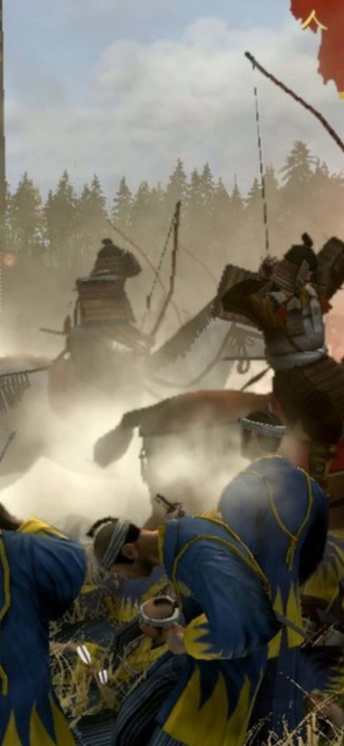 Фон iPhone X Total War Shogun 2 Шпалери