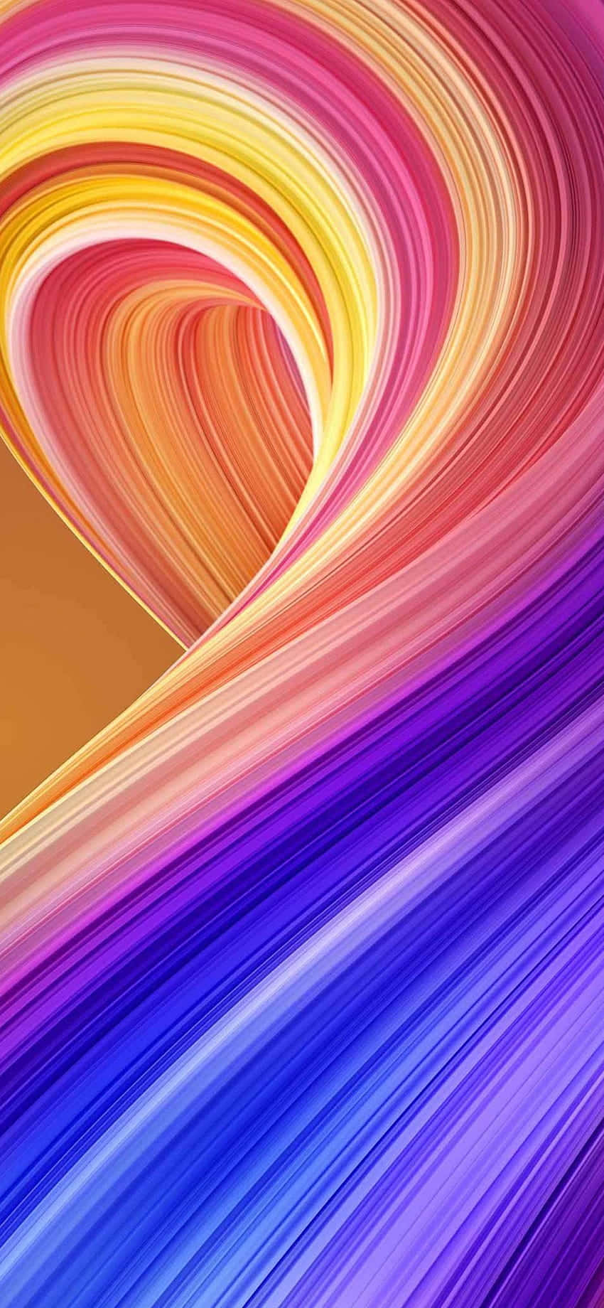 iPhone Xs Max Apple фон скрученной формы Шпалери