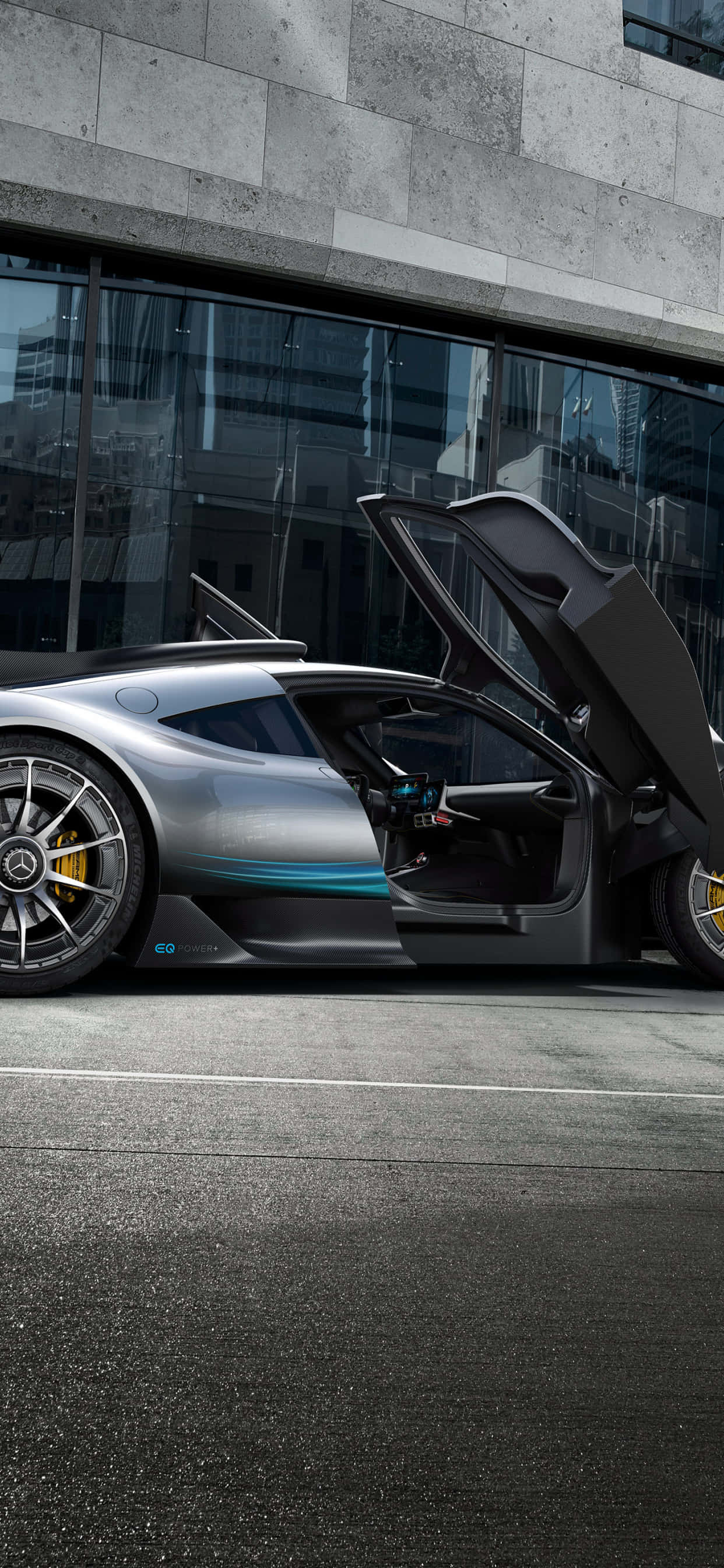iPhone XS Max Project Cars 2 Открытый Mercedes-AMG Фон Шпалери