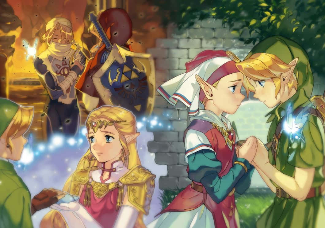 Фон Zelda Шпалери