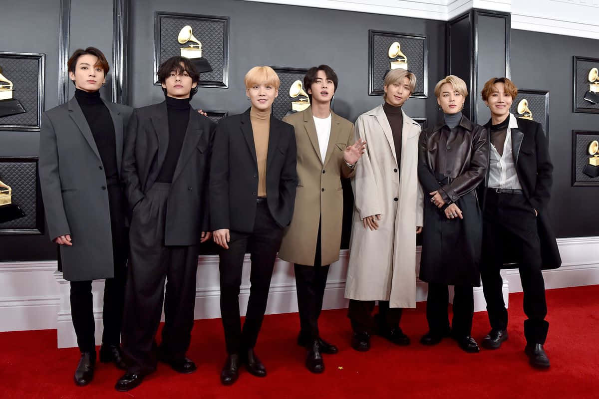 Фото BTS на Grammy 2020 Шпалери