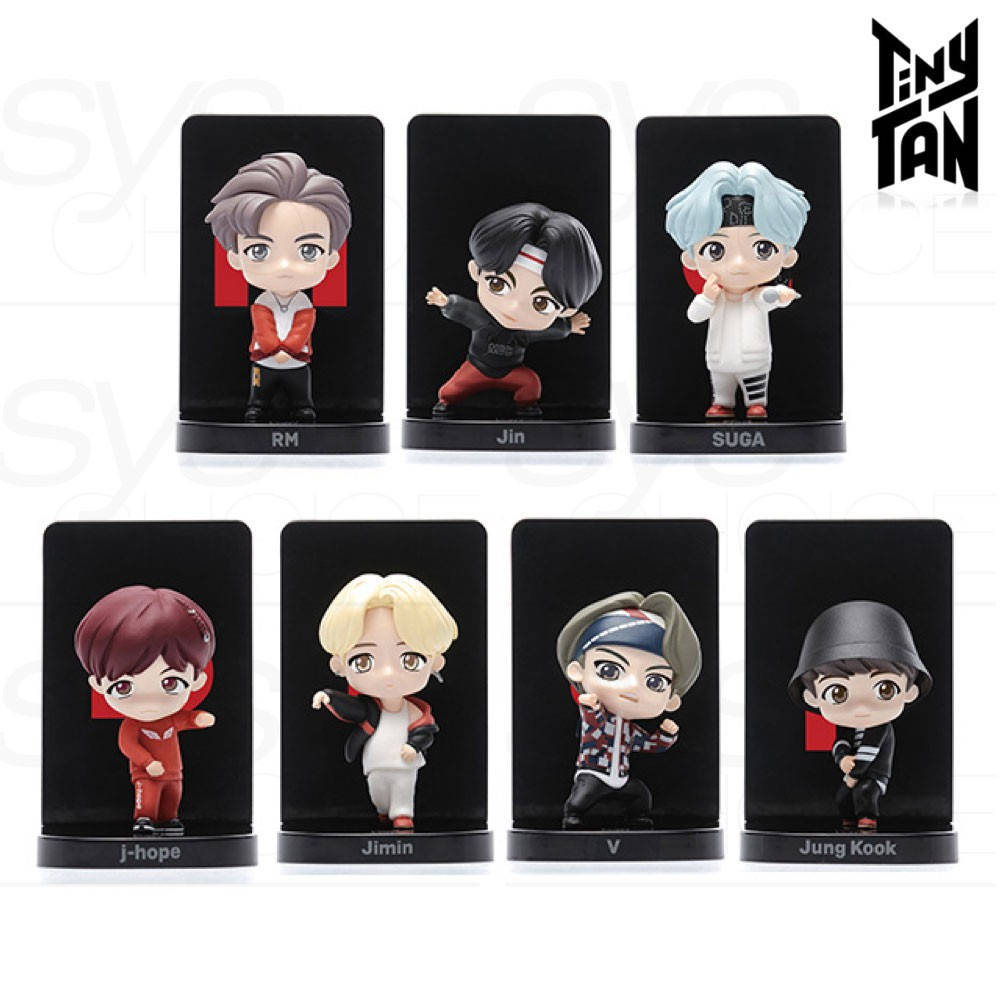 Фігурка Tiny Tan BTS у чорному Шпалери