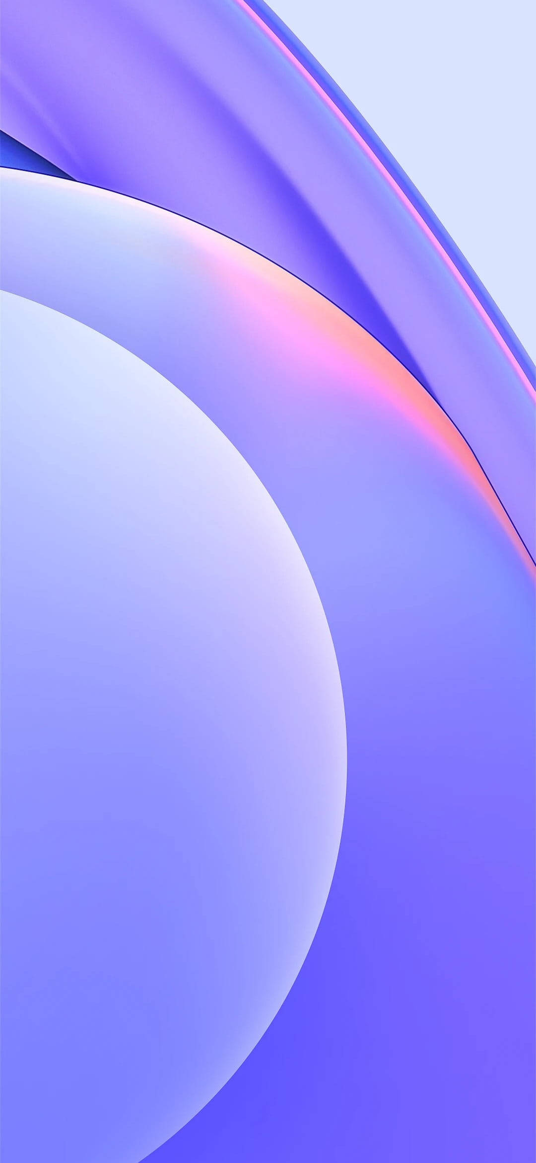 Фіолетова лампочка для Xiaomi Redmi Note 9 Шпалери