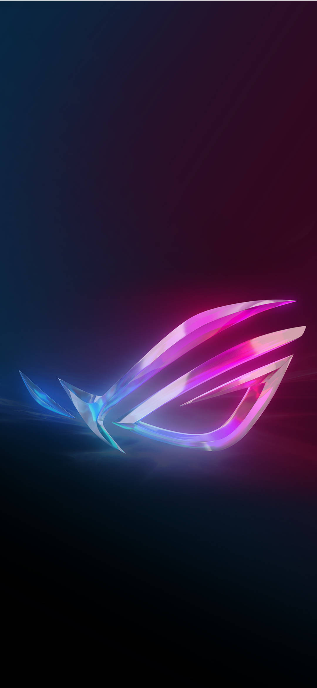 Фіолетово-синій Asus ROG Phone Шпалери