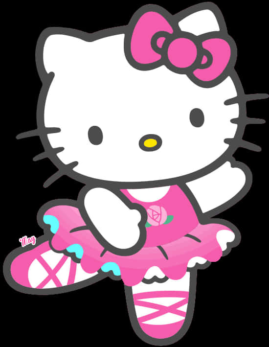 Бібліотека PNG безкоштовно - Хелло Кітті балет, прозорий PNG — Крута аніме гіфка Шпалери