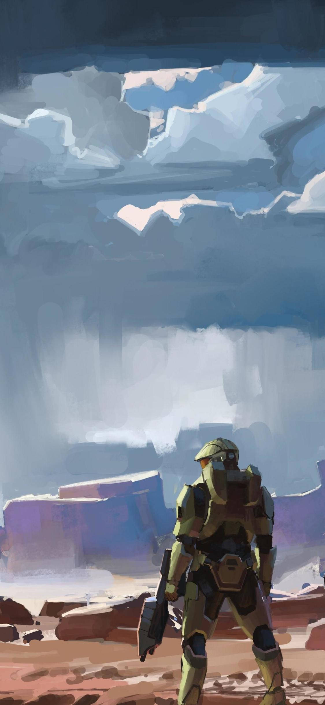 Цифровое искусство Halo Infinite Шпалери