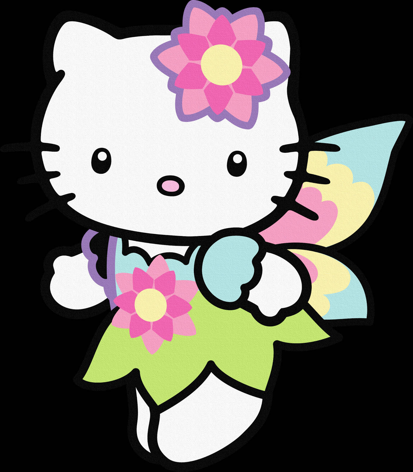 Чарівна фея Hello Kitty PFP Шпалери