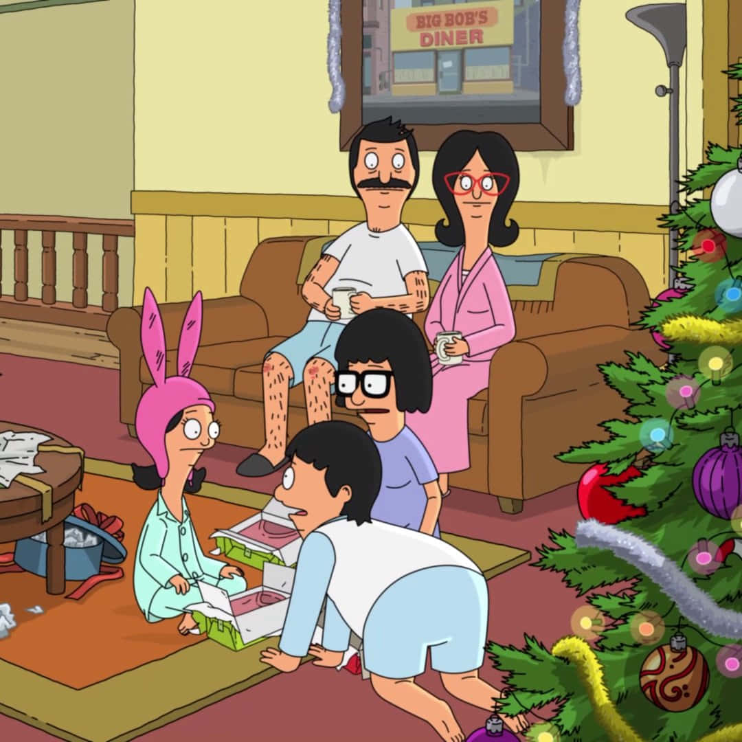 Чарівний кадр з популярного мультсеріалу «Ох, вже ці дітки» (Bob's Burgers). Шпалери