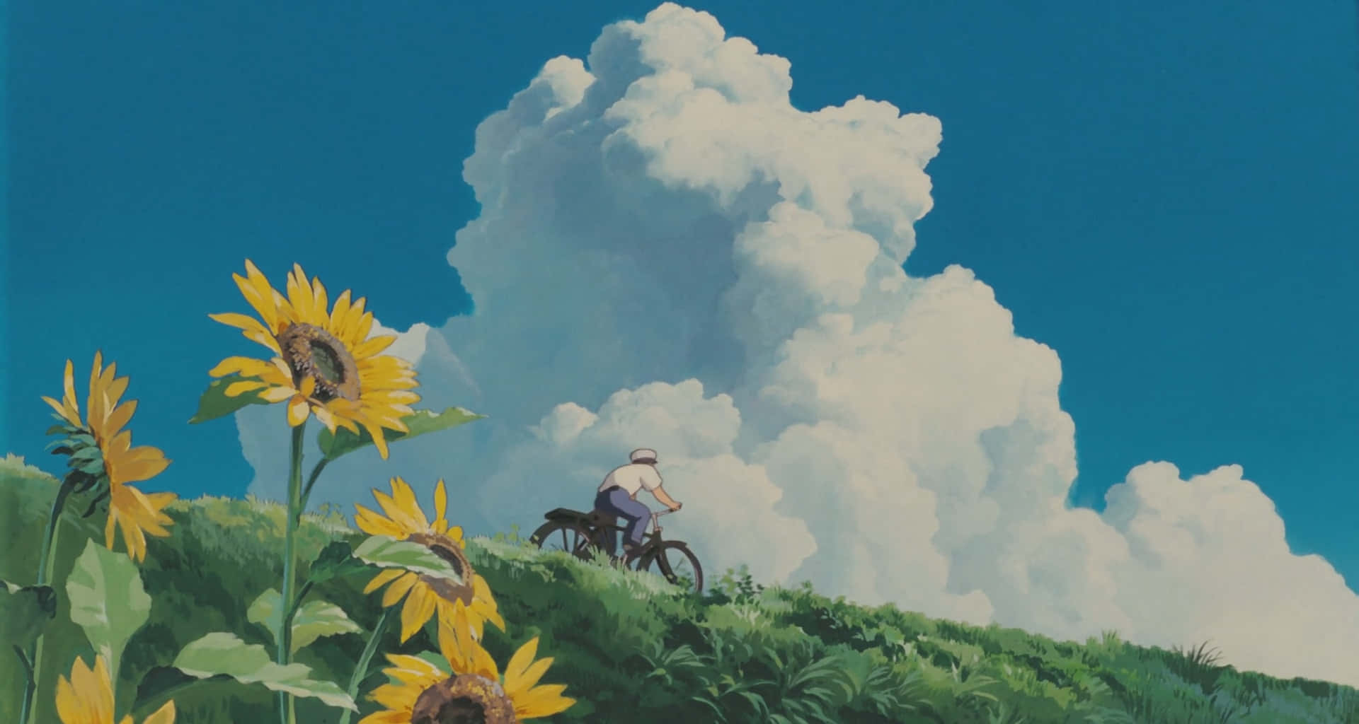 Чарівність природи у фільмах Studio Ghibli Шпалери