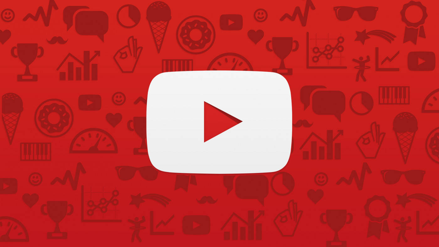 Червоний фон YouTube Шпалери
