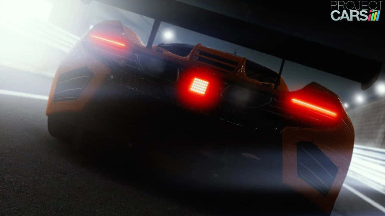 Чорне авто 720p фон Project Cars Шпалери