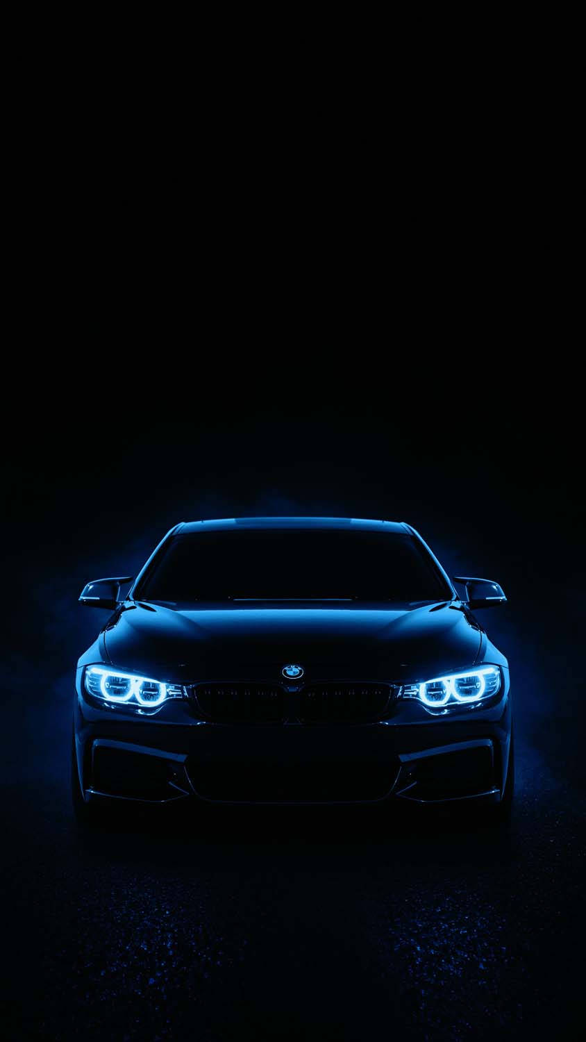 Чорний автомобіль BM4 GT4 для iPhone — Bmw Шпалери