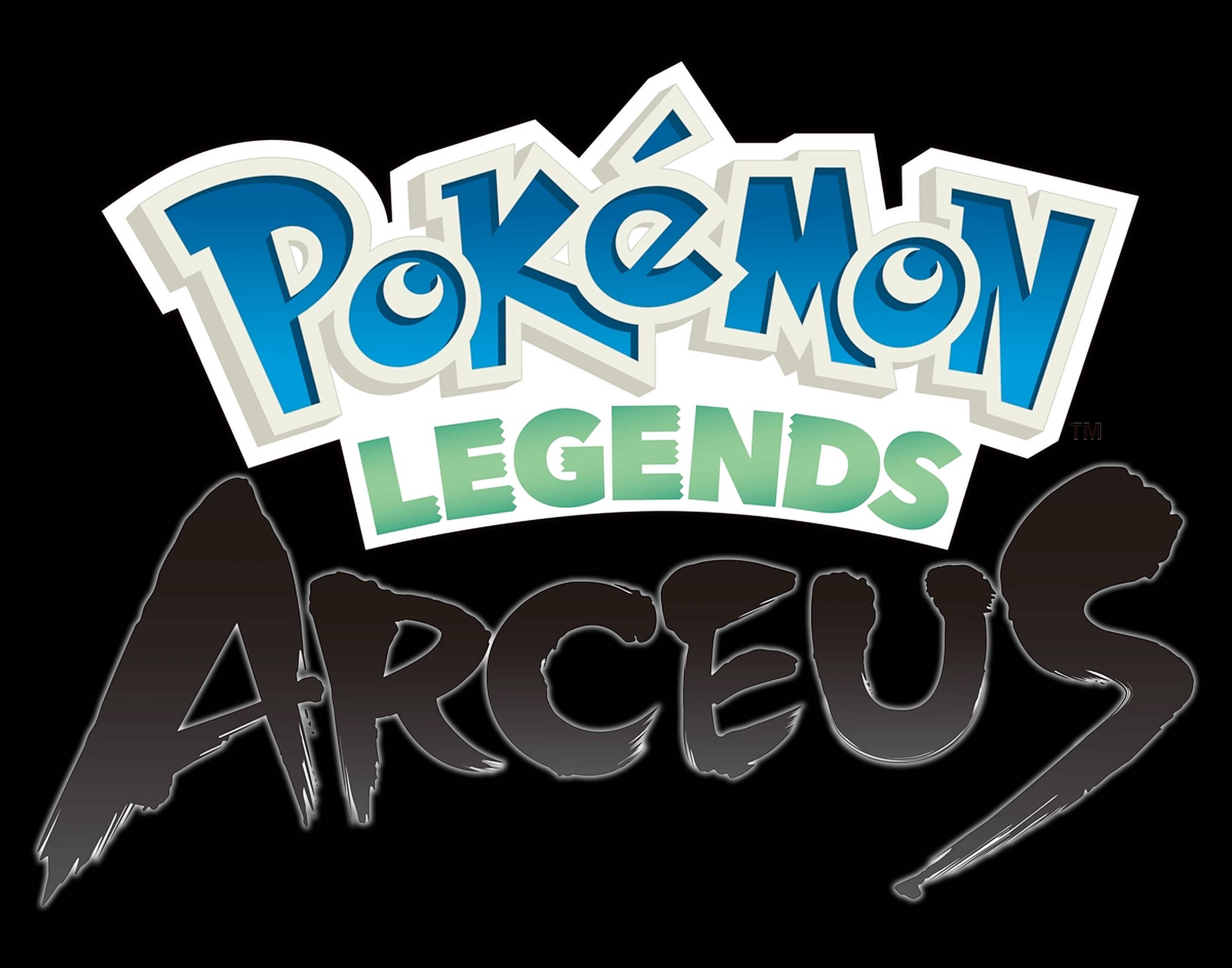Чорний постер Pokemon Legends Arceus Шпалери