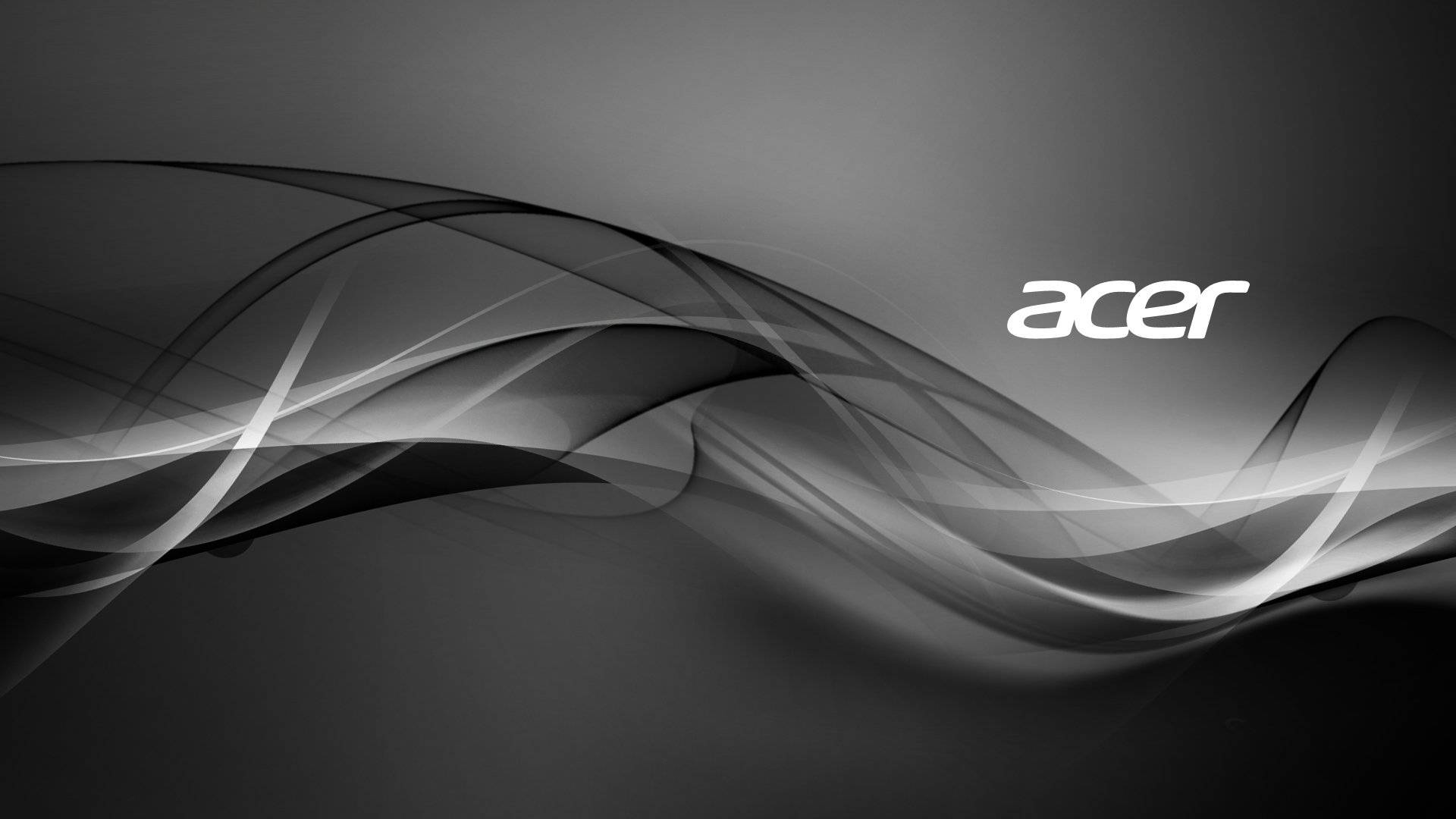 Чорно-білий логотип Acer Шпалери