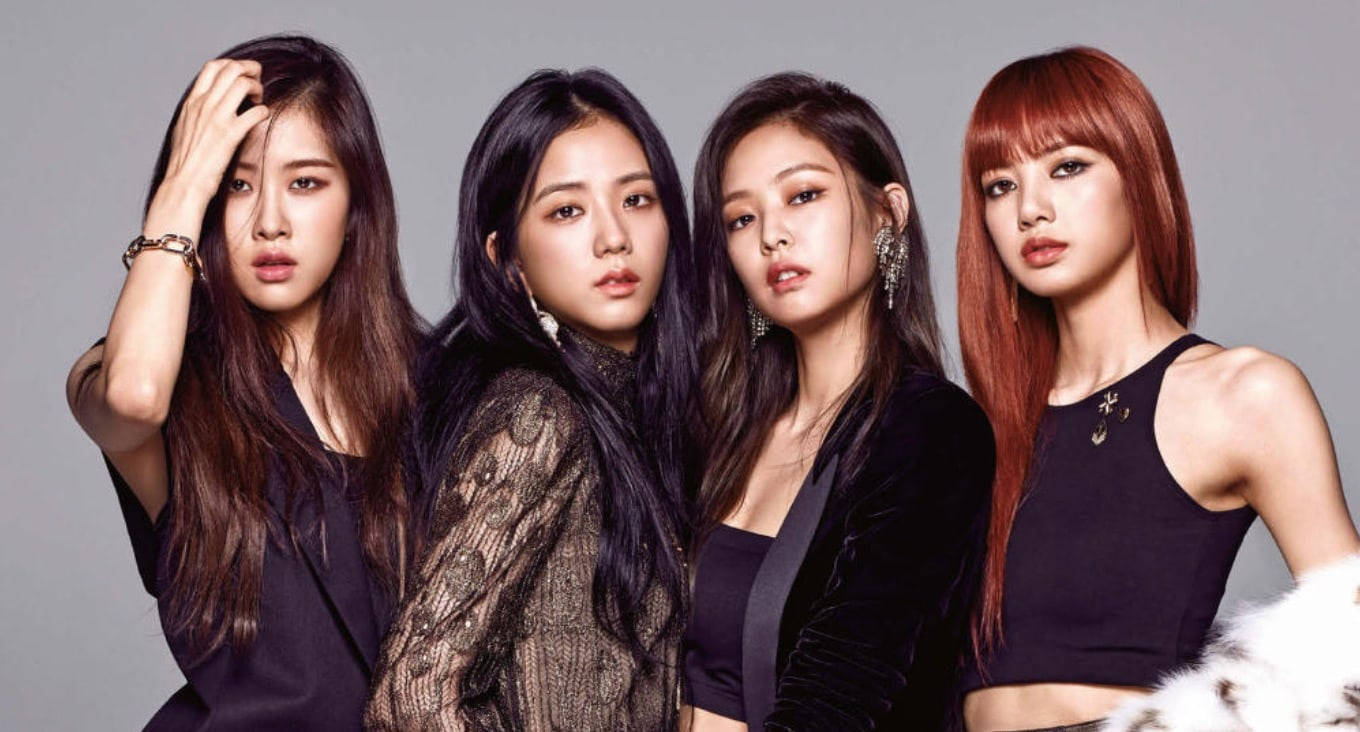 Шпалери Blackpink, де учасниці виглядають сміливими та елегантними