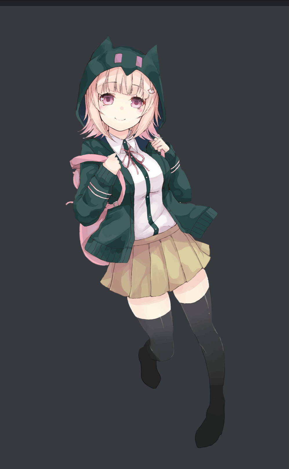 Школьница Чіаки Нанами Шпалери
