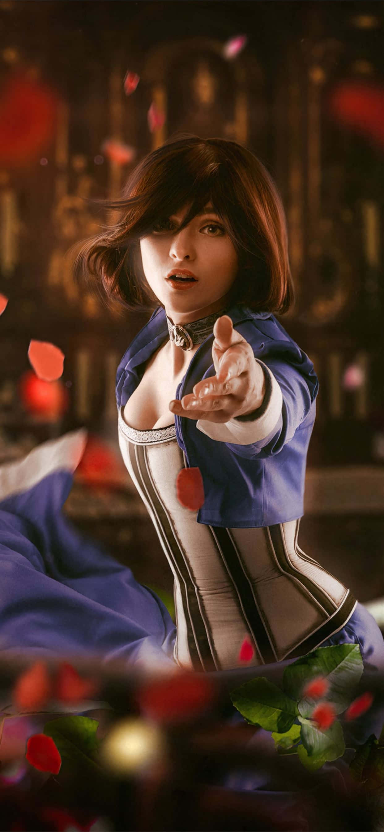 Elizabeth Blur iPhone Xs Max Bioshock Infinite Фон Шпалери