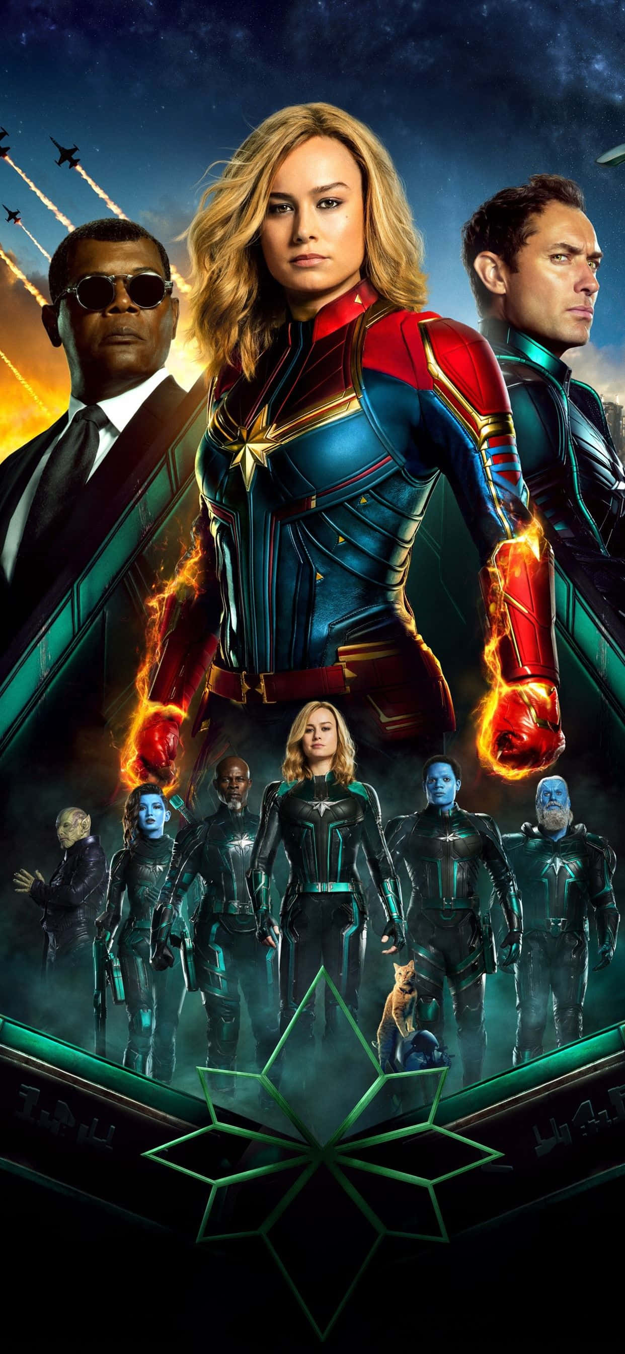Эпические супергерои Marvel и DC здесь для вашего iPhone Шпалери
