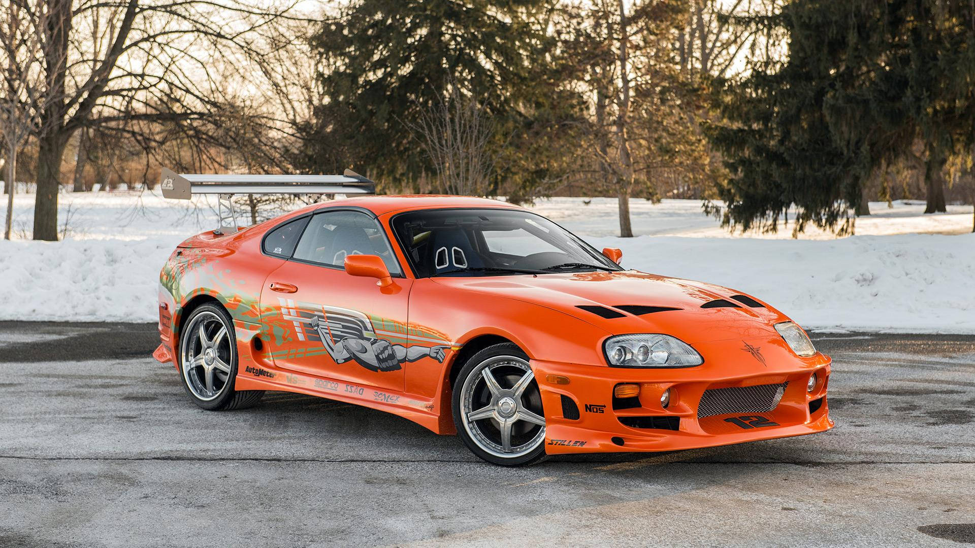 Яскрава помаранчева Toyota Supra Mk4 – Перлина з «Форсажу»