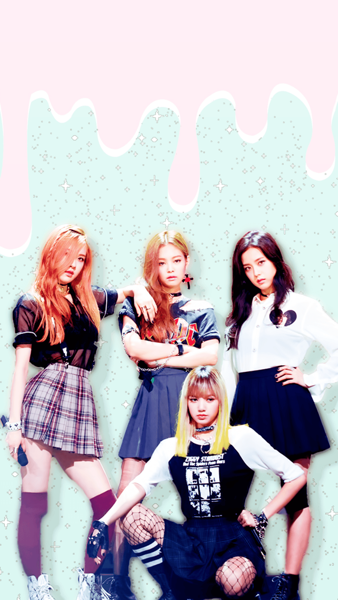 Яскравий знімок Blackpink на концерті Шпалери