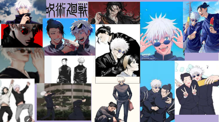 Ґоджо, найкращий друг Ґето, Jujutsu Kaisen, джуджутсу кайсен, гарячий, гаряче аніме, файний шайт