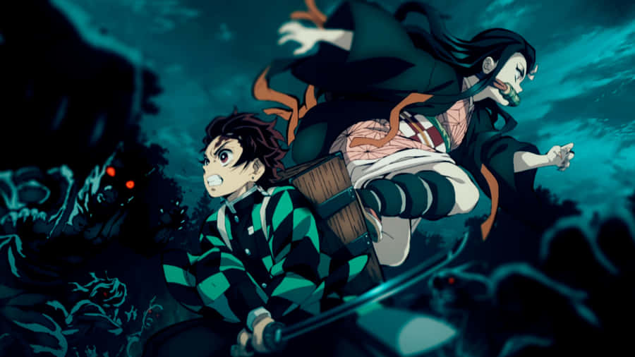 Фон Demon Slayer 4K