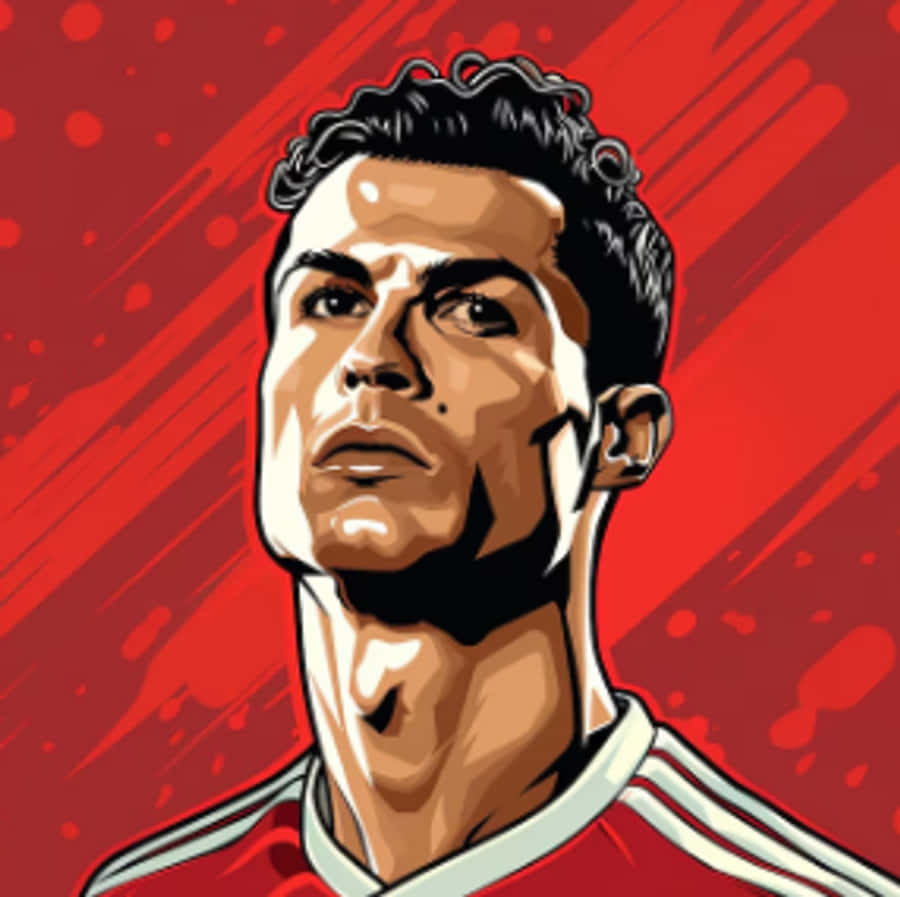Кріштіану Роналду, CR7, футбол, найкращий гравець усіх часів, Роналду, червоний, могутній, футбол, естетика