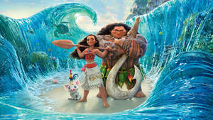 8k 7680x4320 Ultra Hd Роздільна здатность Рабочий стол Moana — 5120x1440 Шпалери
