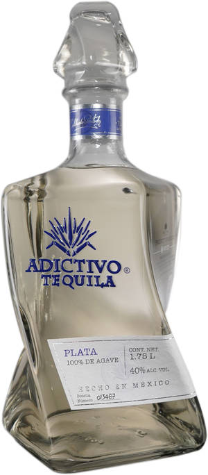 Прозрачная пляшка Adictivo Plata Tequila — Galaxy Z Flip Шпалери