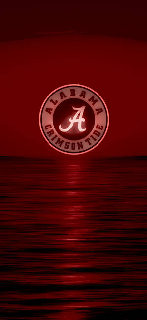 Alabama Crimson Tide Темный закат обої