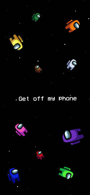 Among Us Space Phone — iPhone 16 Pro Max Шпалери