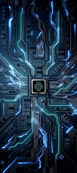 Android Circuit Art Для Samsung S20 FE — POCO C81x Шпалери