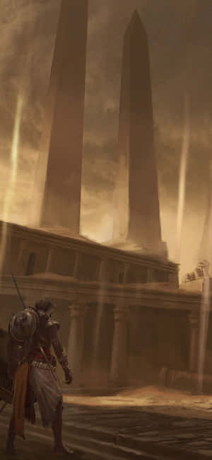 Iphone X Assassin's Creed Origins Background — Honor Magic8 Шпалери