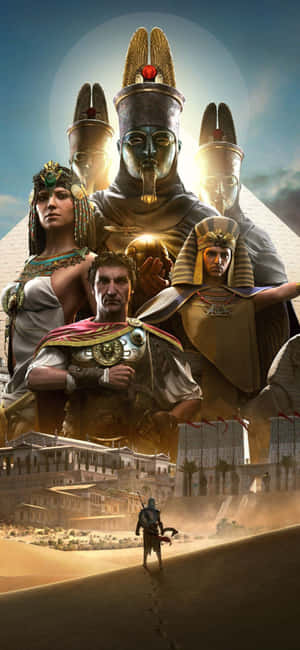Фон Assassin's Creed Origins для iPhone X — Infinix Smart Шпалери