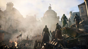 Шпалери Assassin's Creed Unity Revolution 4K ігрові